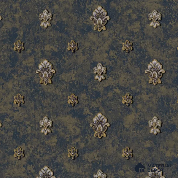 1311 | 10 Meter x 21 Inches Damask Look Wallpaper - 57.41 Sq. Ft. | Minimum 15% wastage during installation