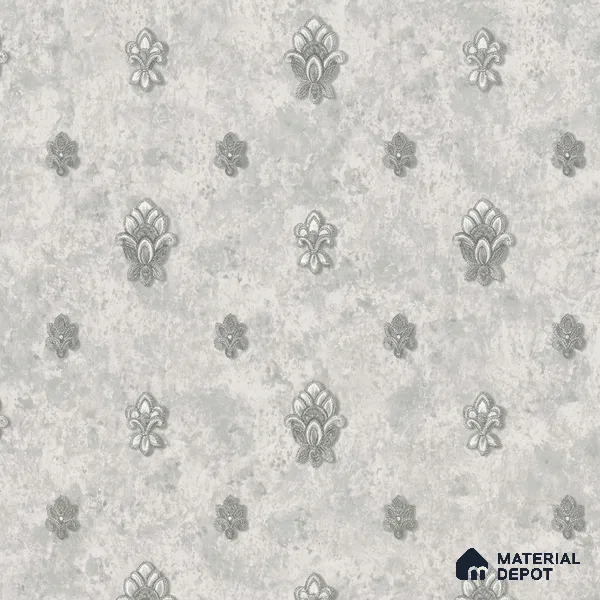 1312 | 10 Meter x 21 Inches Damask Look Wallpaper - 57.41 Sq. Ft. | Minimum 15% wastage during installation