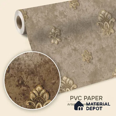 1315 | 10 Meter x 21 Inches Damask Look Wallpaper - 57.41 Sq. Ft. | Minimum 15% wastage during installation