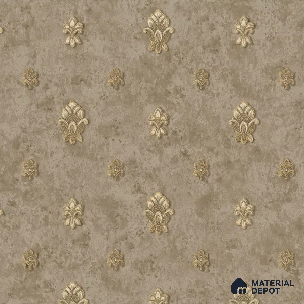 1315 | 10 Meter x 21 Inches Damask Look Wallpaper - 57.41 Sq. Ft. | Minimum 15% wastage during installation