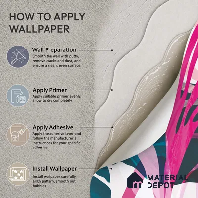 Pink Teal Modern Botanical Leaf Abstract Nature Art | WP 03921 B Canvas Texture Finish Tropical Style luxurious Customized size Wallpaper | 250 GSM WP01CNF Paper | (MOQ = 30 Sq. Ft.)