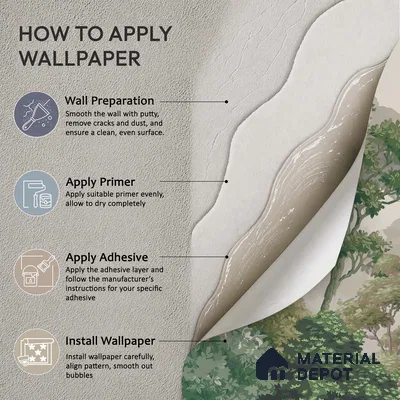 Misty Palm Canopy Parrot Tropical Nature Art | WP 03953 B Canvas Texture Finish Tropical Style luxurious Customized size Wallpaper | 250 GSM WP01CNF Paper | (MOQ = 30 Sq. Ft.)