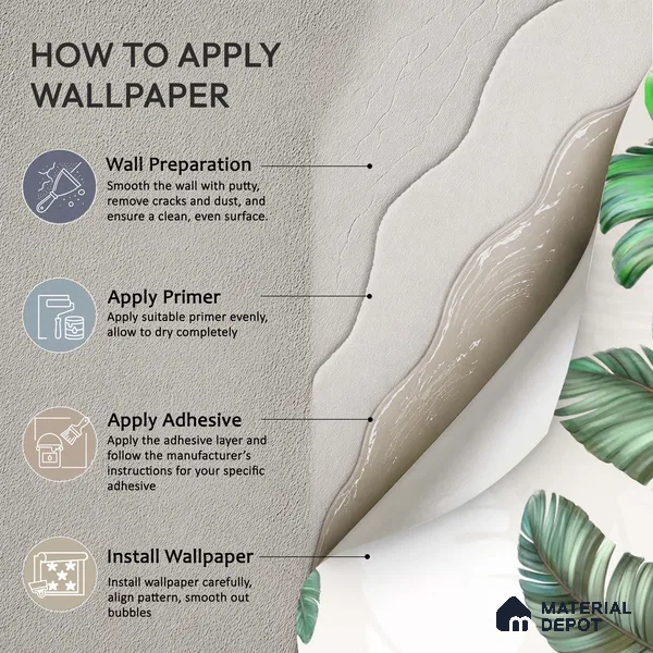 Sculpted Banana Leaf Calm Tropical Mist Nature Art | WP 03956 B Canvas Texture Finish Tropical Style luxurious Customized size Wallpaper | 250 GSM WP01CNF Paper | (MOQ = 30 Sq. Ft.) | Design change not possible