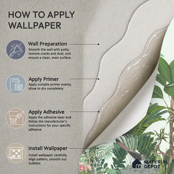 Canopy of Quiet Wings Artistic Charm Designer | WP 03965 B Canvas Texture Finish Tropical Style luxurious Customized size Wallpaper | 250 GSM WP01CNF Paper | (MOQ = 30 Sq. Ft.)