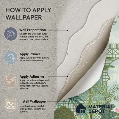 Verdant Lattice Garden Dreamy Artistic | WP 03970 B Canvas Texture Finish Tropical Style luxurious Customized size Wallpaper | 250 GSM WP01CNF Paper | (MOQ = 30 Sq. Ft.)