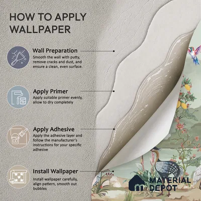 Songbirds of the Lemon Grove Artistic Charm Designer | WP 03998 Non Woven Matte Finish Tropical Style Premium Customized size Wallpaper | 150 GSM WP01MTF Paper | (MOQ = 30 Sq. Ft.)