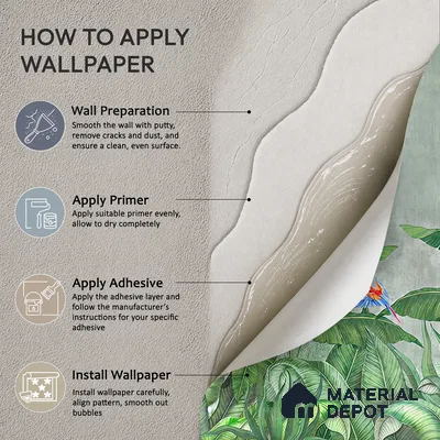 Emerald Banana Grove Abstract Nature Art | WP 04014 B Canvas Texture Finish Tropical Style luxurious Customized size Wallpaper | 250 GSM WP01CNF Paper | (MOQ = 30 Sq. Ft.)