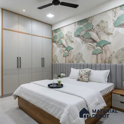 MH 202 | 10 Meter x 21 Inches Florals Look Wallpaper - 57.37 Sq. Ft. | Minimum 15% wastage during installation