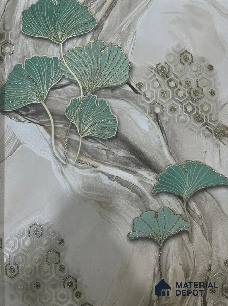 MH 202 | 10 Meter x 21 Inches Florals Look Wallpaper - 57.37 Sq. Ft. | Minimum 15% wastage during installation