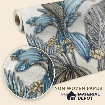 MH 279 | 10 Meter x 21 Inches Florals Look Wallpaper - 57.37 Sq. Ft.