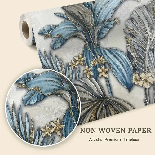 MH 279 | 10 Meter x 21 Inches Florals Look Wallpaper - 57.37 Sq. Ft.