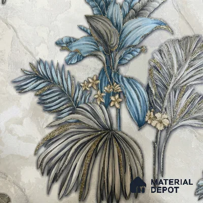 MH 279 | 10 Meter x 21 Inches Florals Look Wallpaper - 57.37 Sq. Ft.