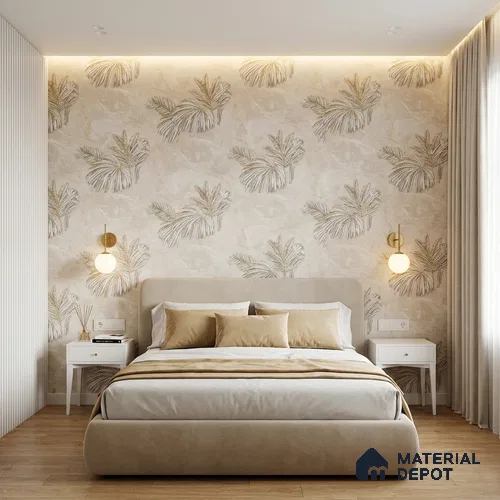 MH 280 | 10 Meter x 21 Inches Florals Look Wallpaper - 57.37 Sq. Ft.