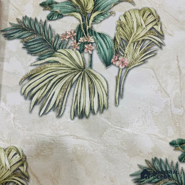 MH 281 | 10 Meter x 21 Inches Florals Look Wallpaper - 57.37 Sq. Ft. | Minimum 15% wastage during installation