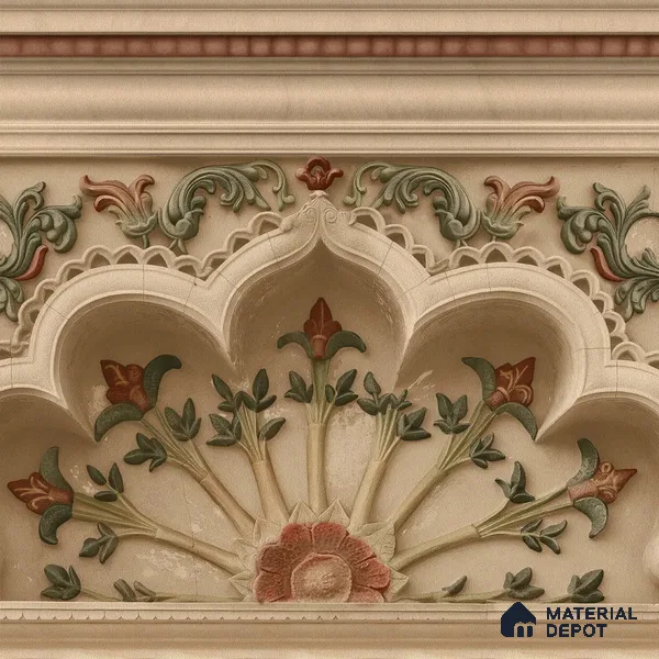 Ram Darbar 3D Handmade (Customized Size Wallpaper)