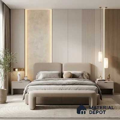 12134 | 5 Meter x 42 Inches Fabric Look Wallpaper - 57.41 Sq. Ft. | Minimum 10% wastage during installation