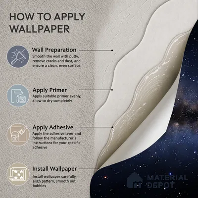 Milky Way in Silence | WP 04081 Canvas Texture Finish Space Style luxurious Customized size Wallpaper | 250 GSM WP01CNF Paper | (MOQ = 30 Sq. Ft.)