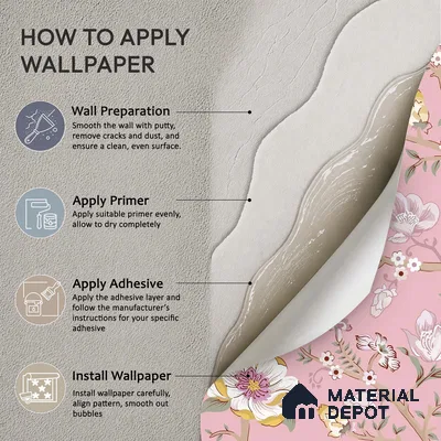 Blossoms in Soft Hush Tropical Orchid Cluster Design | WP 04117 B Non Woven Matte Finish Florals Style Premium Customized size Wallpaper | 150 GSM WP01MTF Paper | (MOQ = 30 Sq. Ft.)
