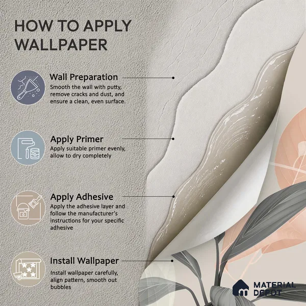 Autumn Whisperflow Dreamy Pastel Bouquet | WP 04139 Canvas Texture Finish Tropical Style luxurious Customized size Wallpaper | 250 GSM WP01CNF Paper | (MOQ = 30 Sq. Ft.)
