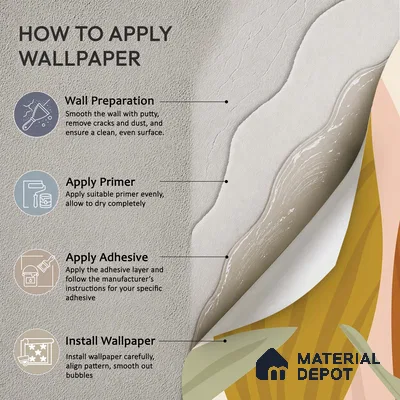 Warm Earth Leaves Wild Pattern | WP 04145 B Non Woven Matte Finish Tropical Style Premium Customized size Wallpaper | 150 GSM WP01MTF Paper | (MOQ = 30 Sq. Ft.)