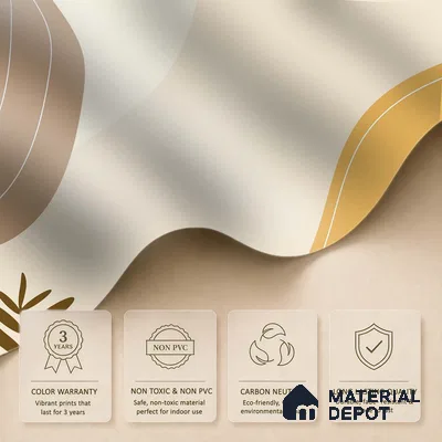 Desert Harmony Romantic Peach Rose Splash | WP 04146 B Non Woven Matte Finish Tropical Style Premium Customized size Wallpaper | 150 GSM WP01MTF Paper | (MOQ = 30 Sq. Ft.)