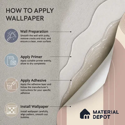 Neutral Terrain Twirl | WP 04154 Canvas Texture Finish Abstract Style luxurious Customized size Wallpaper | 250 GSM WP01CNF Paper | (MOQ = 30 Sq. Ft.)