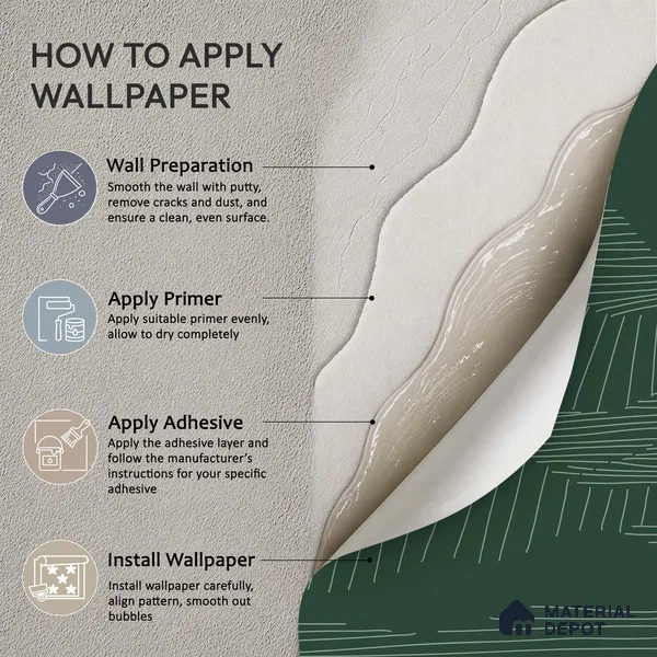 Verdant Topography Natural Art | WP 04156 B Non Woven Matte Finish Abstract Style Premium Customized size Wallpaper | 150 GSM WP01MTF Paper | (MOQ = 30 Sq. Ft.)
