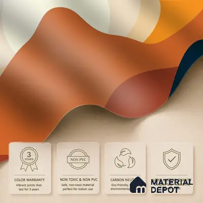 Amber Dunes Fiery Red Explosion | WP 04160 B Non Woven Matte Finish Abstract Style Premium Customized size Wallpaper | 150 GSM WP01MTF Paper | (MOQ = 30 Sq. Ft.)