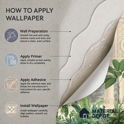 Whispering Garden Arches Silk Thread Gulbahar Print | WP 04189 B Canvas Texture Finish Indian Style luxurious Customized size Wallpaper | 250 GSM WP01CNF Paper | (MOQ = 30 Sq. Ft.)