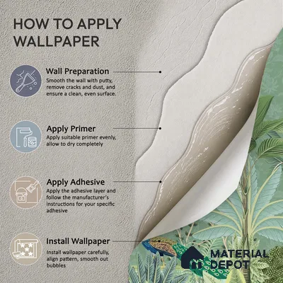 Garden Beyond the Arch Royal Mughal Floral Motif | WP 04194 B Canvas Texture Finish Indian Style luxurious Customized size Wallpaper | 250 GSM WP01CNF Paper | (MOQ = 30 Sq. Ft.)
