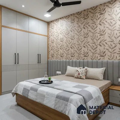 1369 | 10 Meter x 21 Inches Florals Look Wallpaper - 57.41 Sq. Ft. | Minimum 15% wastage during installation