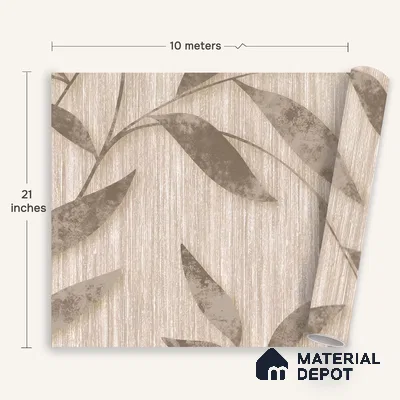 1369 | 10 Meter x 21 Inches Florals Look Wallpaper - 57.41 Sq. Ft. | Minimum 15% wastage during installation