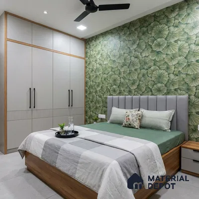 1301 | 10 Meter x 21 Inches Florals Look Wallpaper - 57.41 Sq. Ft. | Minimum 15% wastage during installation