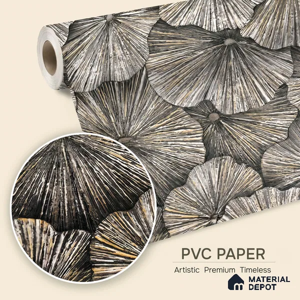 1302 | 10 Meter x 21 Inches Florals Look Wallpaper - 57.41 Sq. Ft. | Minimum 15% wastage during installation