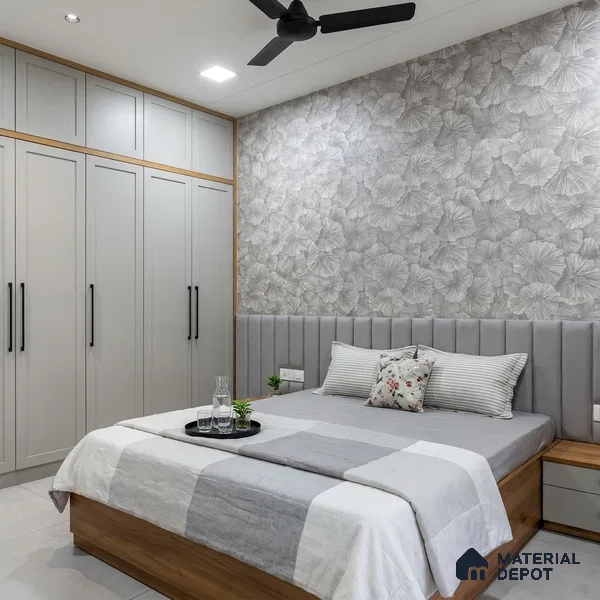 1303 | 10 Meter x 21 Inches Florals Look Wallpaper - 57.41 Sq. Ft. | Minimum 15% wastage during installation
