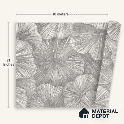 1303 | 10 Meter x 21 Inches Florals Look Wallpaper - 57.41 Sq. Ft. | Minimum 15% wastage during installation