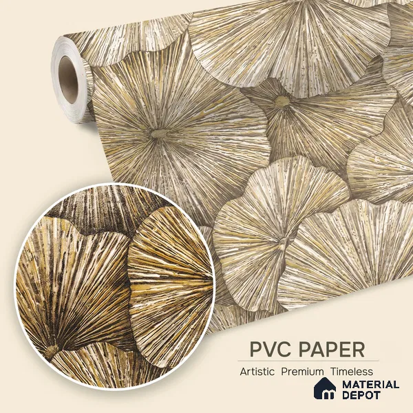 1304 | 10 Meter x 21 Inches Florals Look Wallpaper - 57.41 Sq. Ft. | Minimum 15% wastage during installation