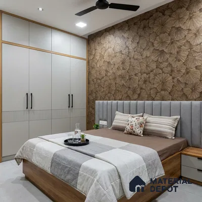 1305 | 10 Meter x 21 Inches Florals Look Wallpaper - 57.41 Sq. Ft. | Minimum 15% wastage during installation
