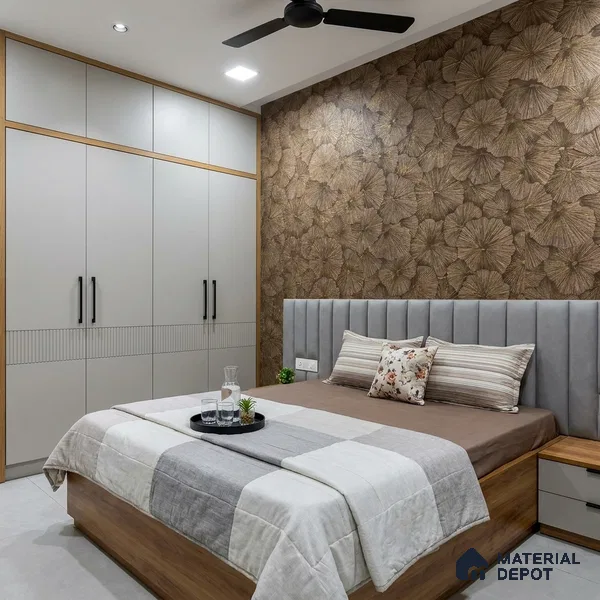 1305 | 10 Meter x 21 Inches Florals Look Wallpaper - 57.41 Sq. Ft. | Minimum 15% wastage during installation