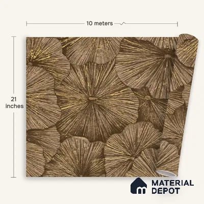 1305 | 10 Meter x 21 Inches Florals Look Wallpaper - 57.41 Sq. Ft. | Minimum 15% wastage during installation