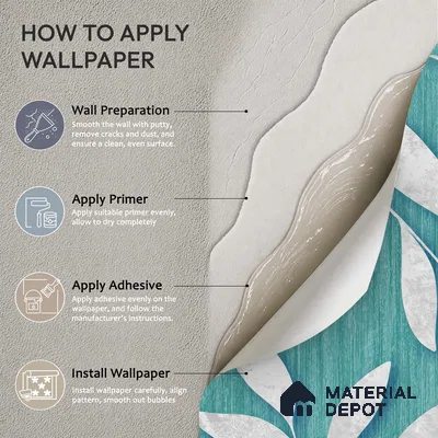 1367 | 10 Meter x 21 Inches Florals Look Wallpaper - 57.41 Sq. Ft. | Minimum 15% wastage during installation