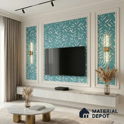 1367 | 10 Meter x 21 Inches Florals Look Wallpaper - 57.41 Sq. Ft. | Minimum 15% wastage during installation