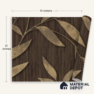 1370 | 10 Meter x 21 Inches Florals Look Wallpaper - 57.41 Sq. Ft. | Minimum 15% wastage during installation