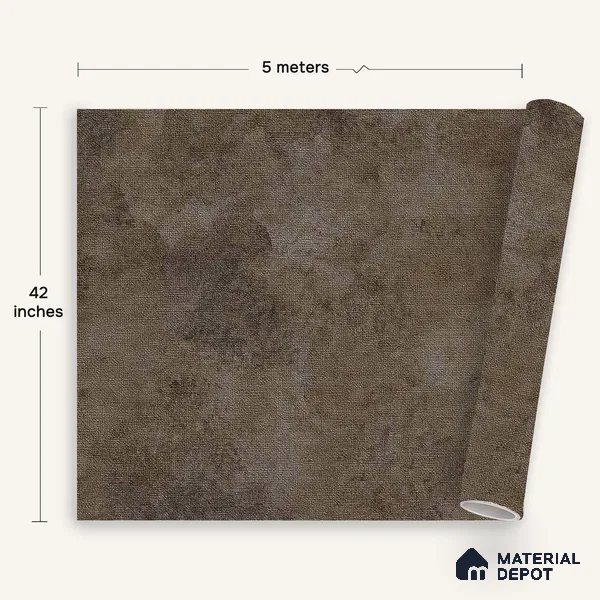 12135 | 5 Meter x 42 Inches Fabric Look Wallpaper - 57.41 Sq. Ft. | Minimum 10% wastage during installation