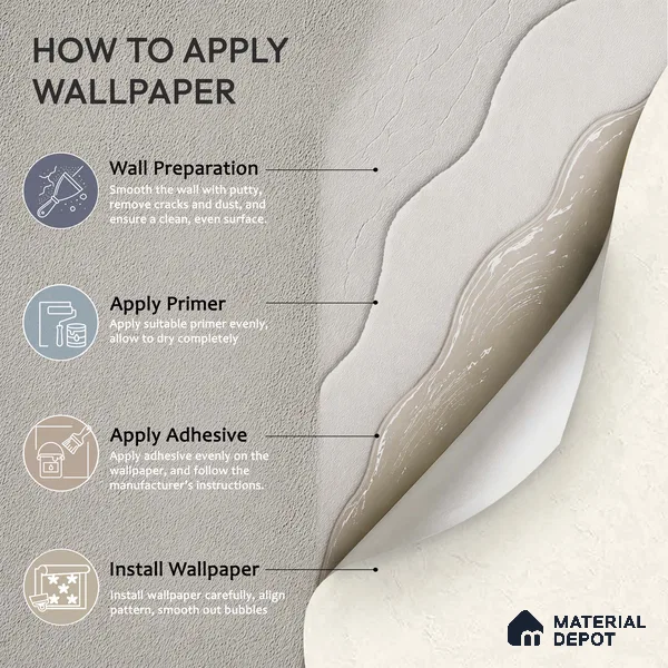12137 | 5 Meter x 42 Inches Fabric Look Wallpaper - 57.41 Sq. Ft. | Minimum 10% wastage during installation