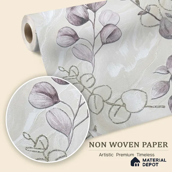 MH 239 | 10 Meter x 21 Inches Florals Look Wallpaper - 57.37 Sq. Ft.