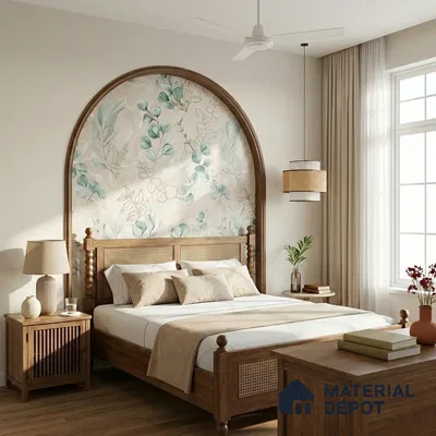 MH 238 | 10 Meter x 21 Inches Florals Look Wallpaper - 57.37 Sq. Ft.
