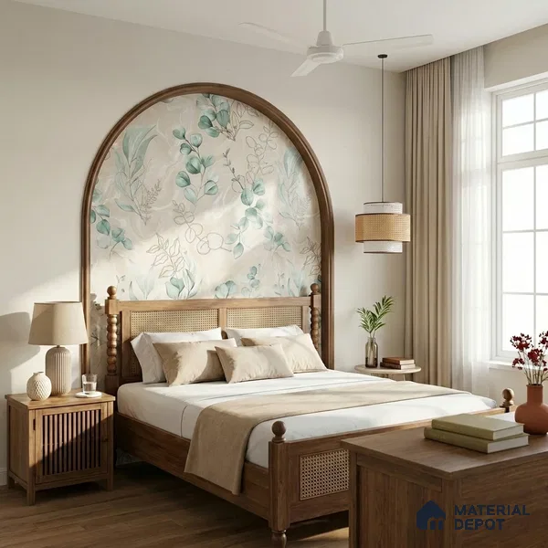 MH 238 | 10 Meter x 21 Inches Florals Look Wallpaper - 57.37 Sq. Ft.