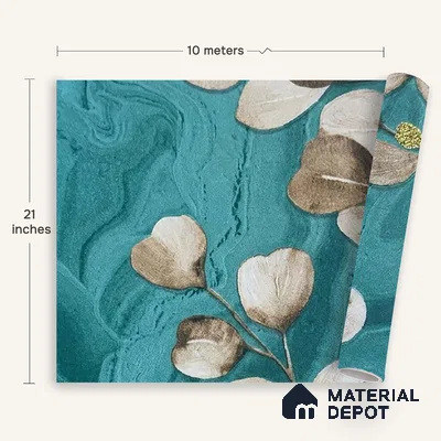 MH 237 | 10 Meter x 21 Inches Florals Look Wallpaper - 57.37 Sq. Ft.