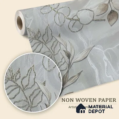 MH 240 | 10 Meter x 21 Inches Florals Look Wallpaper - 57.37 Sq. Ft. | Minimum 15% wastage during installation